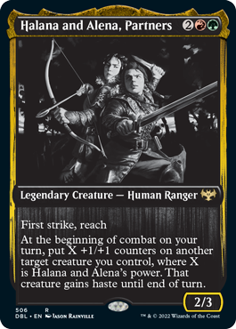 Halana and Alena, Partners [Innistrad: Double Feature] Magic: The Gathering