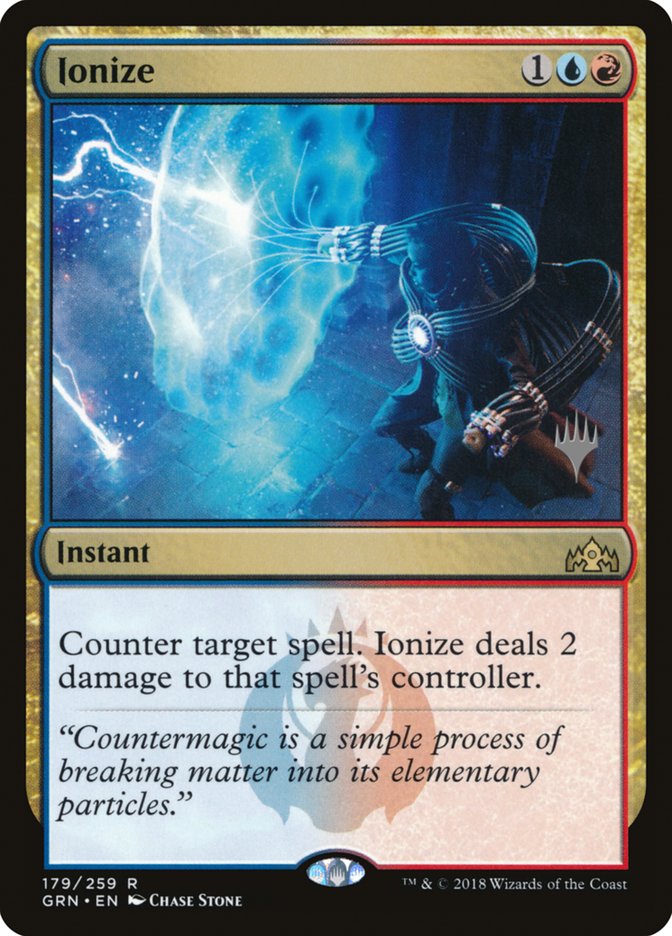Ionize (Promo Pack) [Guilds of Ravnica Promos] Magic: The Gathering
