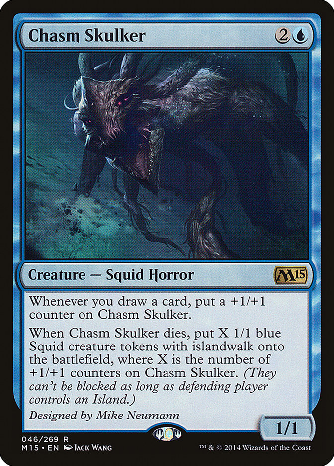 Chasm Skulker [Magic 2015] Magic: The Gathering