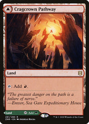 Cragcrown Pathway // Timbercrown Pathway [Zendikar Rising] Magic: The Gathering