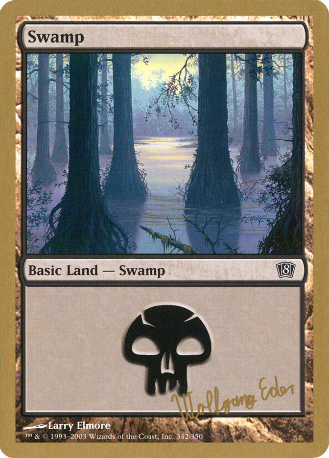 Swamp (344) (we342) [World Championship Decks 2003] Magic: The Gathering