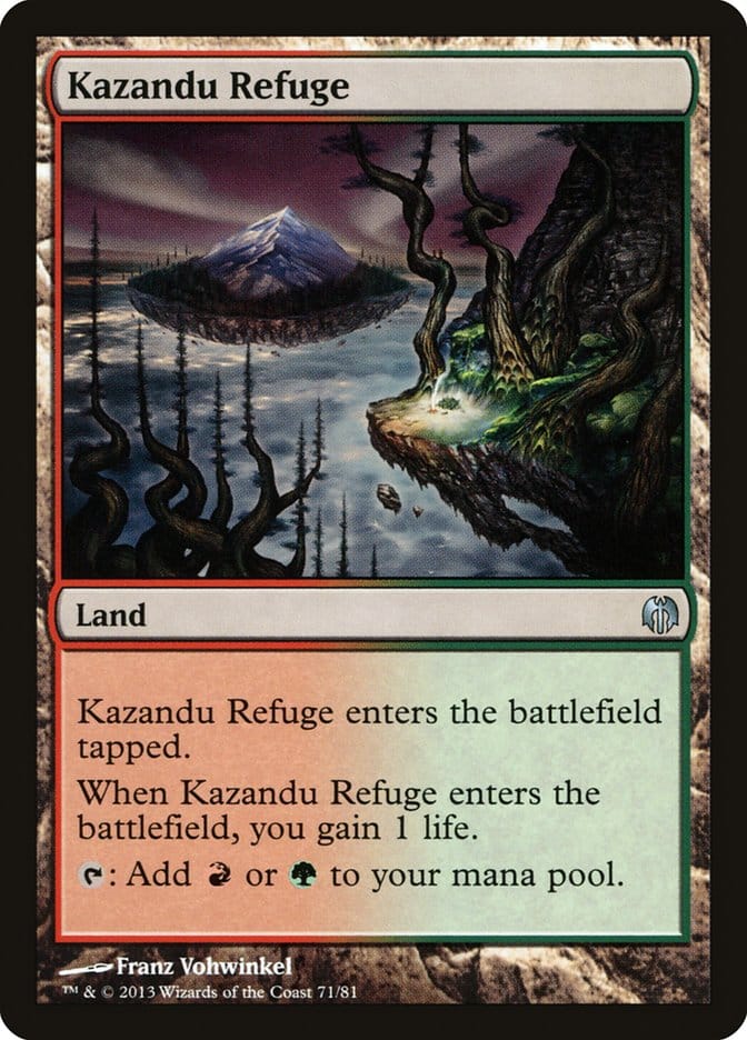 Kazandu Refuge [Duel Decks: Heroes vs. Monsters] Magic: The Gathering
