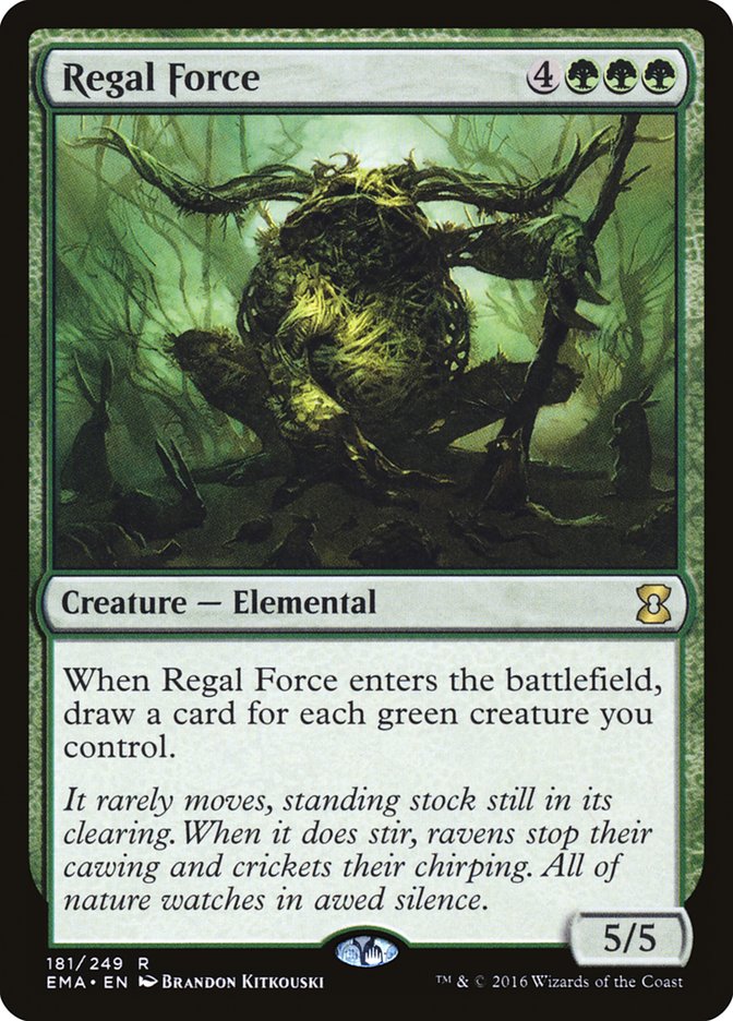 Regal Force [Eternal Masters] Magic: The Gathering