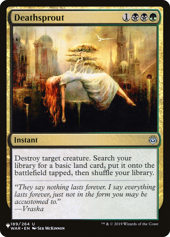 Deathsprout [The List] Magic: The Gathering