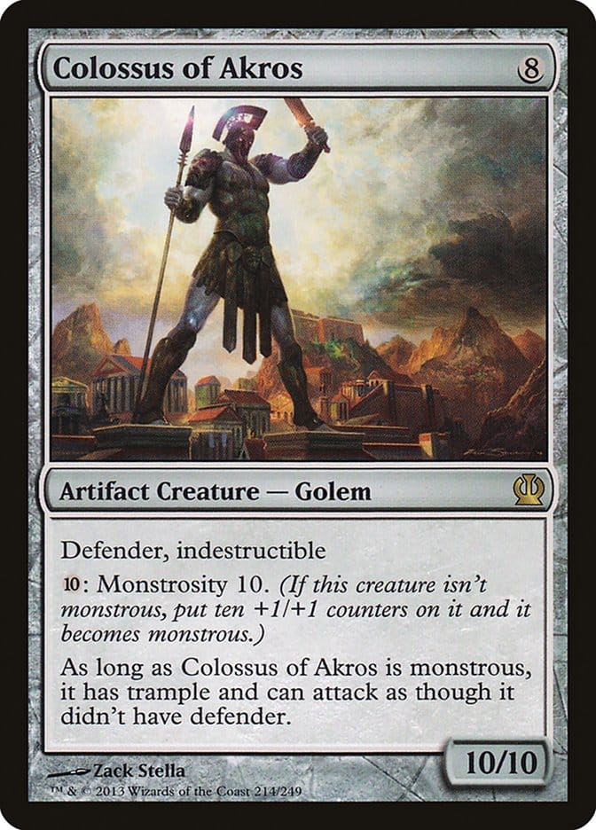 Colossus of Akros [Theros] Magic: The Gathering