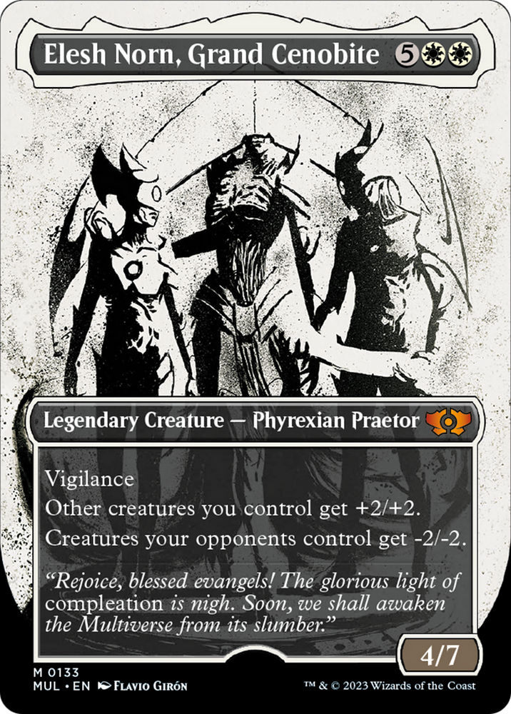 Elesh Norn, Grand Cenobite (Halo Foil) [Multiverse Legends] Magic: The Gathering