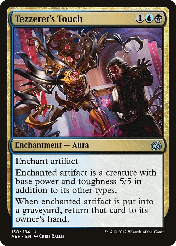 Tezzeret's Touch [Aether Revolt] Magic: The Gathering