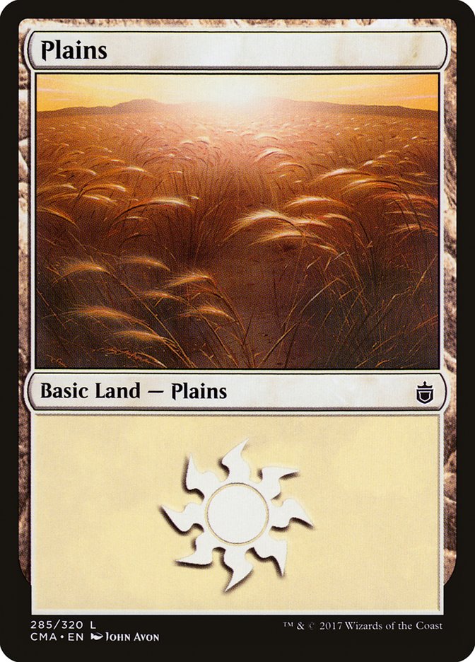 Plains (285) [Commander Anthology] Magic: The Gathering