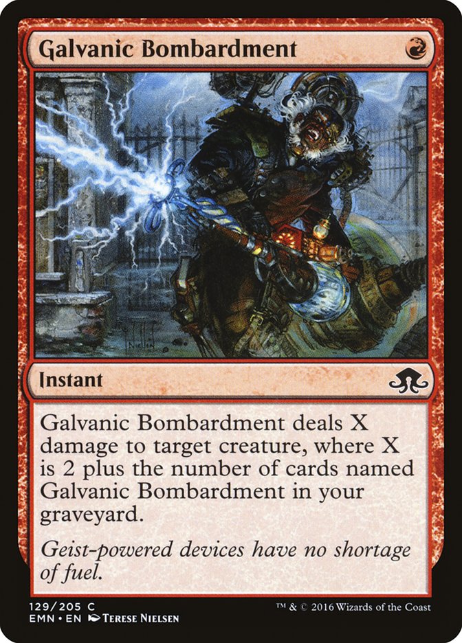 Galvanic Bombardment [Eldritch Moon] Magic: The Gathering