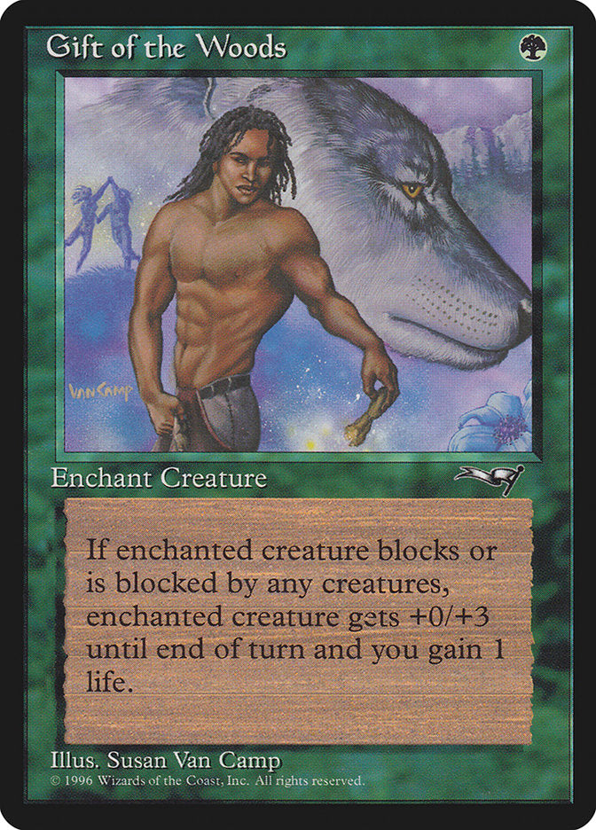 Gift of the Woods (Wolf) [Alliances] Magic: The Gathering