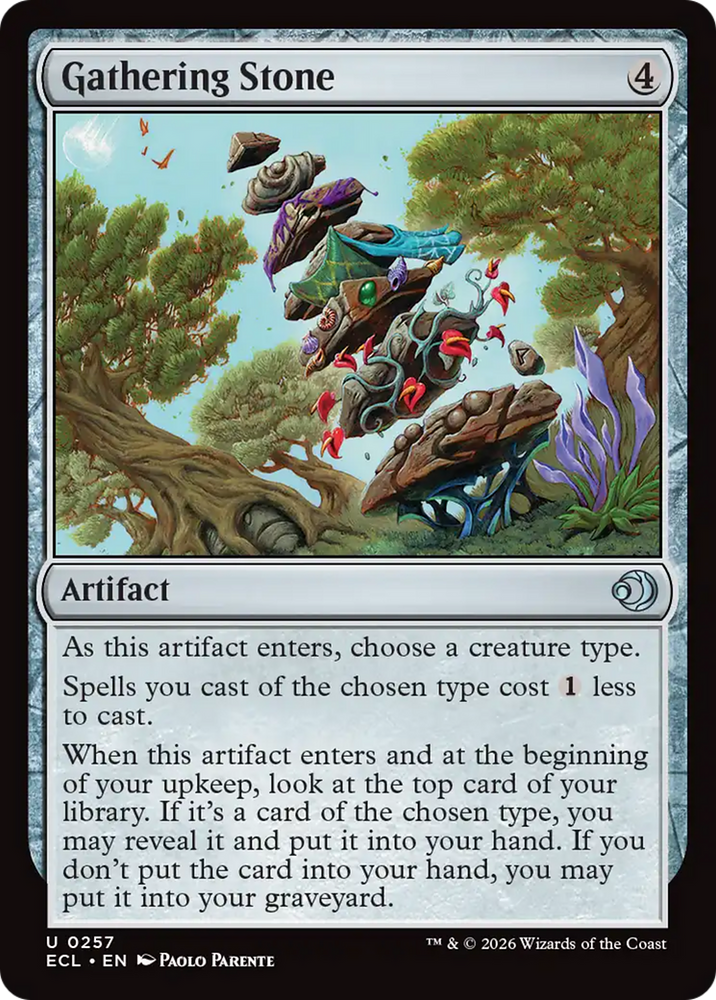 Gathering Stone [Lorwyn Eclipsed] Magic: The Gathering