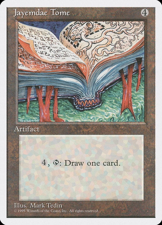Jayemdae Tome [Fourth Edition] Magic: The Gathering