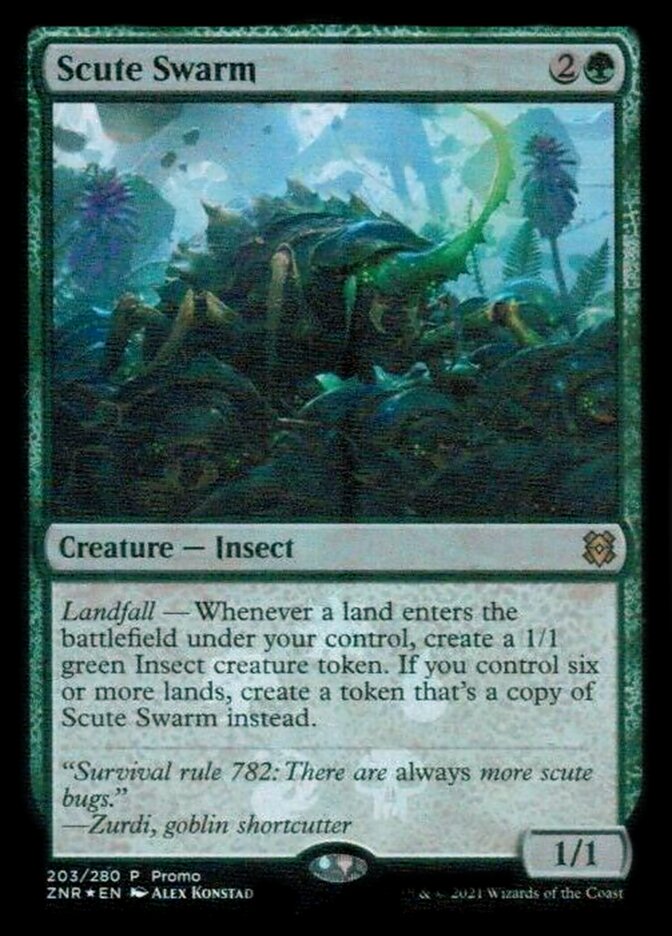Scute Swarm [Resale Promos] Magic: The Gathering