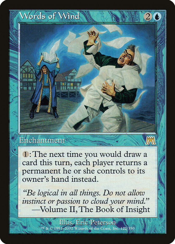 Words of Wind [Onslaught] Magic: The Gathering