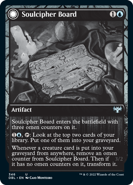 Soulcipher Board // Cipherbound Spirit [Innistrad: Double Feature] Magic: The Gathering