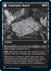 Soulcipher Board // Cipherbound Spirit [Innistrad: Double Feature] Magic: The Gathering