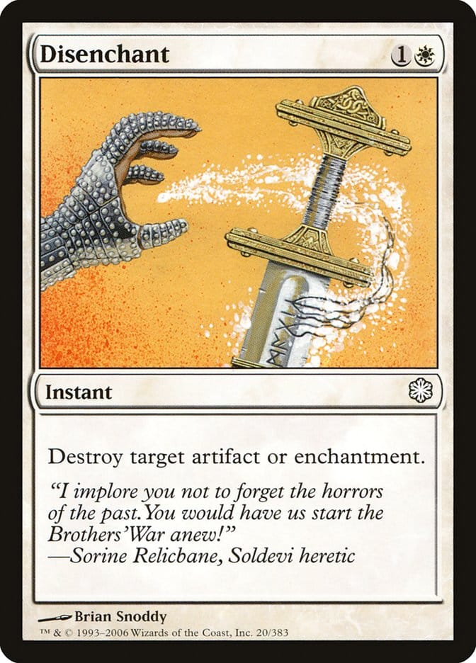 Disenchant [Coldsnap Theme Decks] Magic: The Gathering