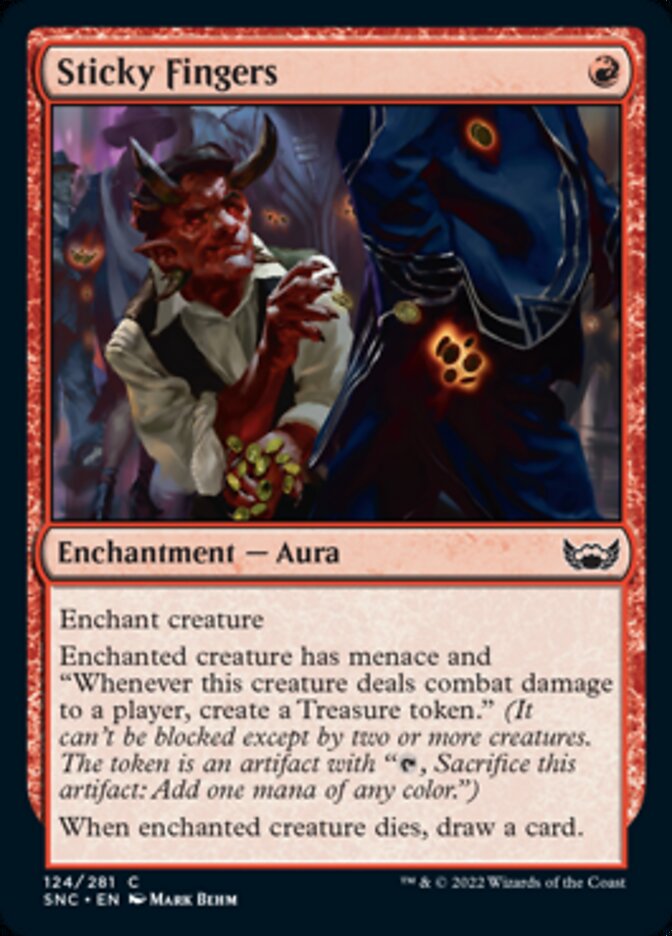 Sticky Fingers [Streets of New Capenna] Magic: The Gathering