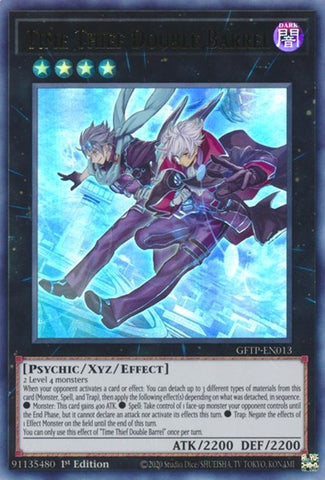 Time Thief Double Barrel [GFTP-EN013] Ultra Rare - Yugioh Cards For Your TCG Needs!