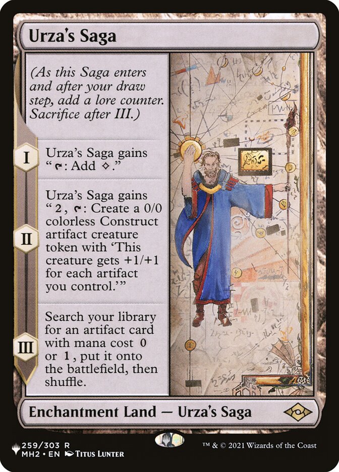 Urza's Saga [The List] Magic: The Gathering