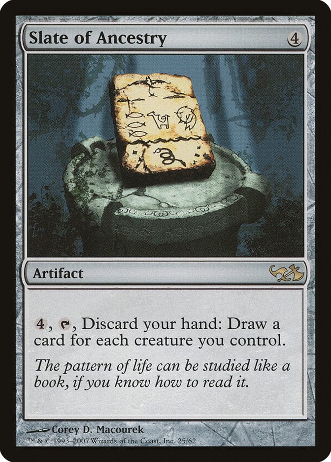 Slate of Ancestry [Duel Decks: Elves vs. Goblins] Magic: The Gathering