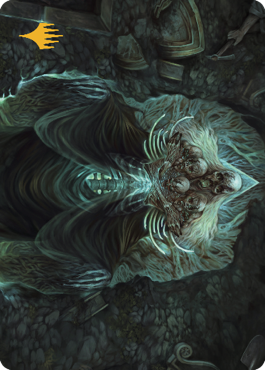 Myrkul, Lord of Bones Art Card (39) (Gold-Stamped) [Commander Legends: Battle for Baldur's Gate Art Series] Magic: The Gathering