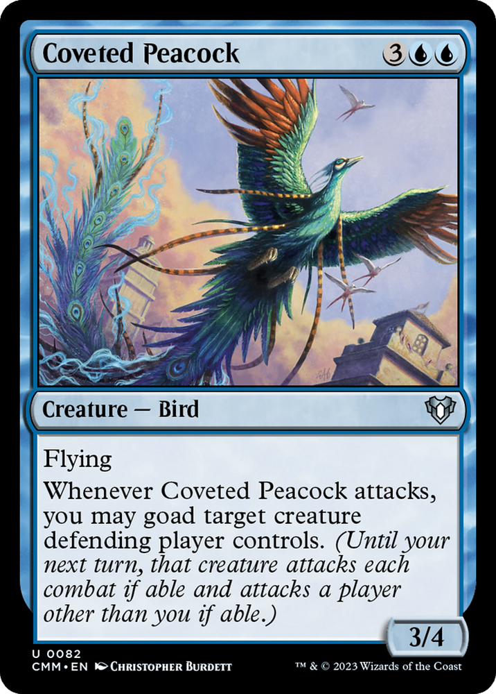 Coveted Peacock [Commander Masters] Magic: The Gathering