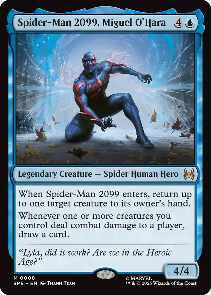 Spider-Man 2099, Miguel O'Hara [Marvel's Spider-Man: Eternal-Legal] Magic: The Gathering