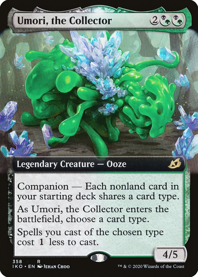 Umori, the Collector (Extended Art) [Ikoria: Lair of Behemoths] Magic: The Gathering