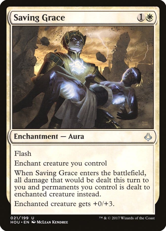 Saving Grace [Hour of Devastation] Magic: The Gathering