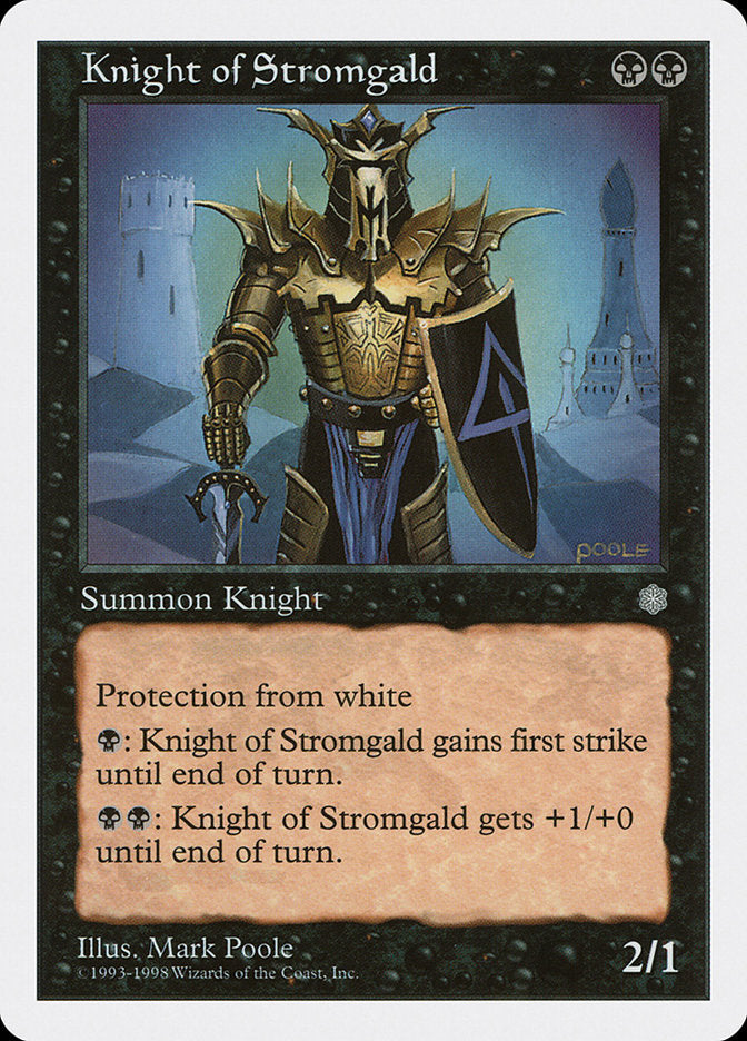 Knight of Stromgald [Anthologies] Magic: The Gathering