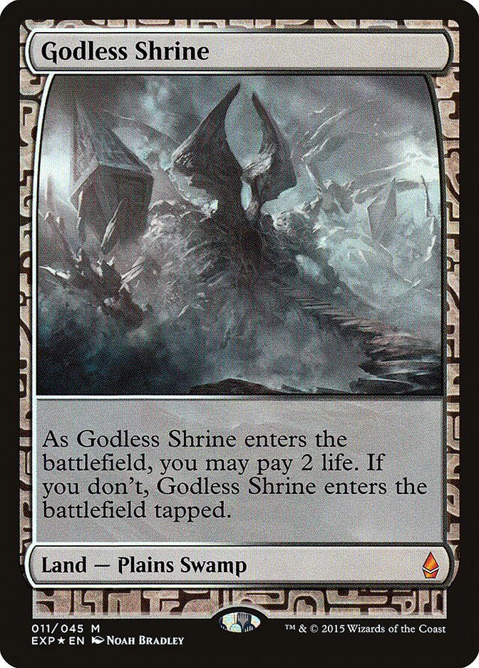 Godless Shrine [Zendikar Expeditions] Magic: The Gathering