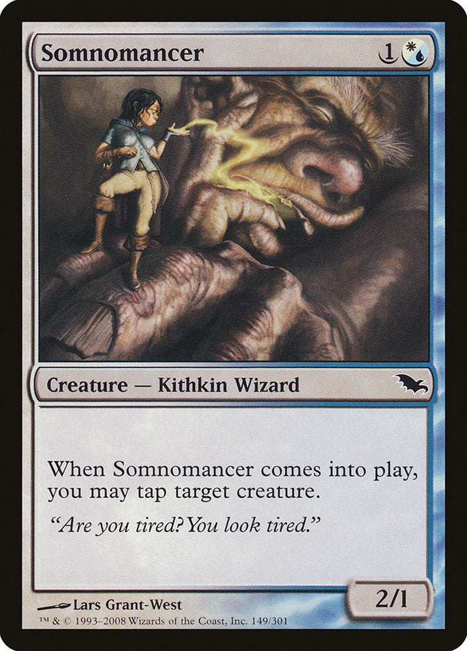 Somnomancer [Shadowmoor] Magic: The Gathering