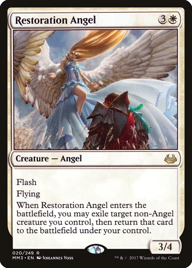 Restoration Angel [Modern Masters 2017] Magic: The Gathering