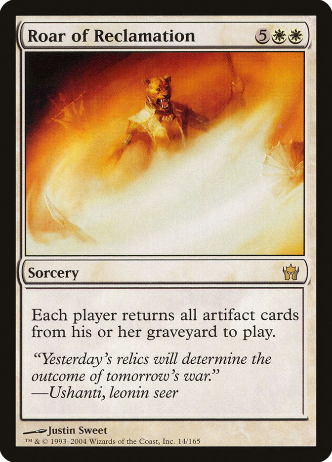 Roar of Reclamation [Fifth Dawn] Magic: The Gathering