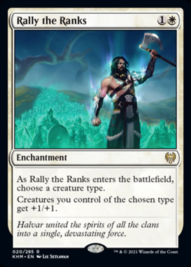 Rally the Ranks [Kaldheim] Magic: The Gathering