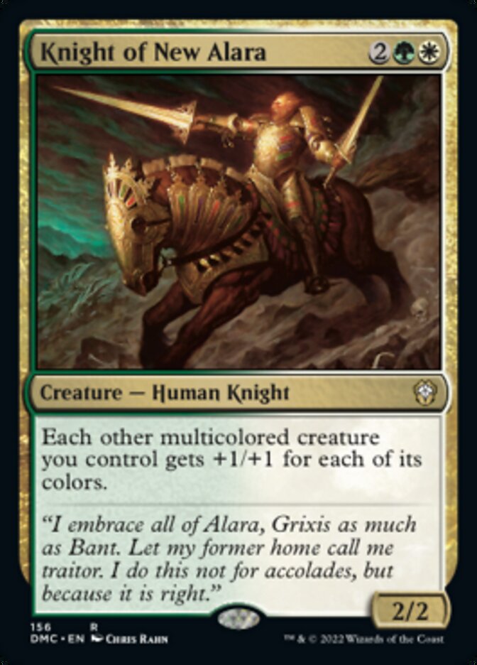 Knight of New Alara [Dominaria United Commander] Magic: The Gathering