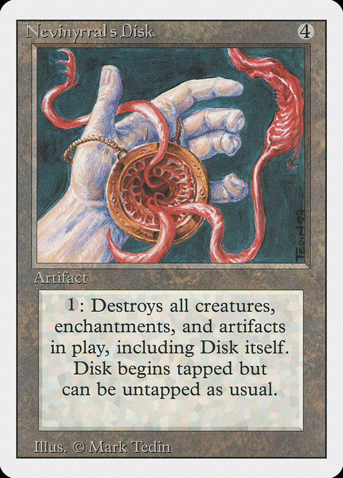 Nevinyrral's Disk [Revised Edition] Magic: The Gathering