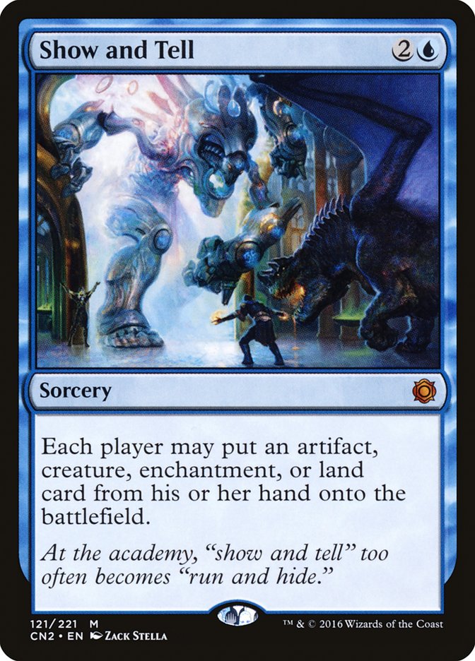 Show and Tell [Conspiracy: Take the Crown] Magic: The Gathering
