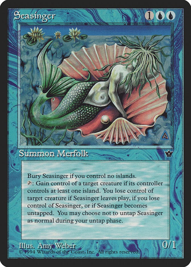 Seasinger [Fallen Empires] Magic: The Gathering