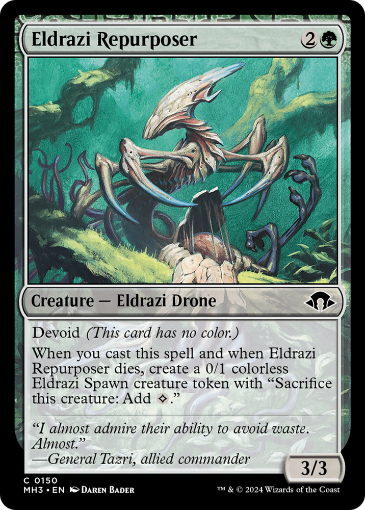 Eldrazi Repurposer [Modern Horizons 3] Magic: The Gathering