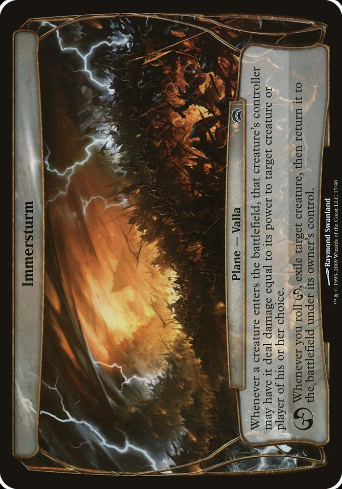 Immersturm (Planes) [Planechase Planes] Magic: The Gathering