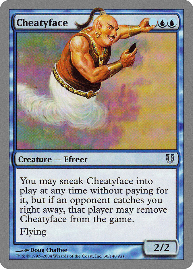 Cheatyface [Unhinged] Magic: The Gathering