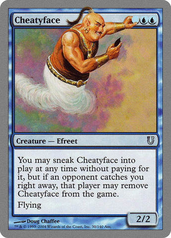 Cheatyface [Unhinged] Magic: The Gathering