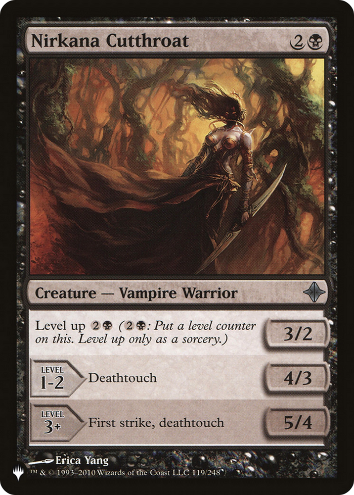 Nirkana Cutthroat [The List] Magic: The Gathering