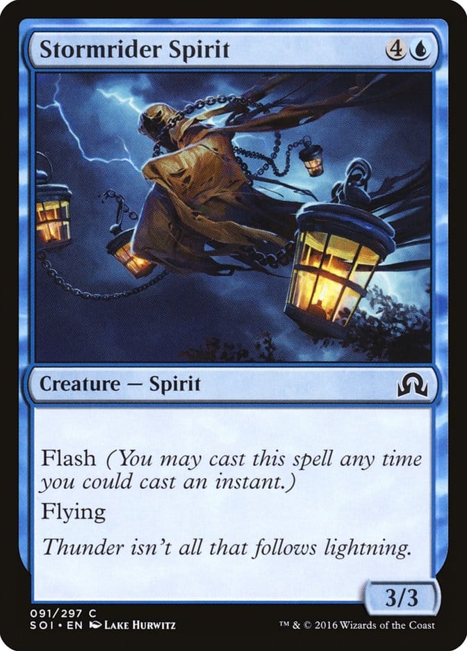 Stormrider Spirit [Shadows over Innistrad] Magic: The Gathering