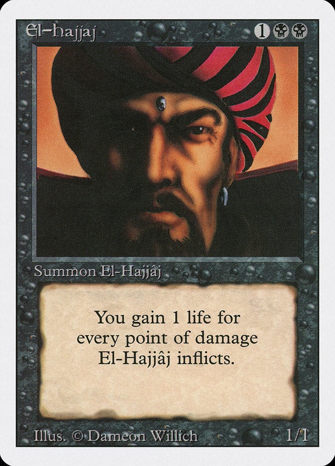 El-Hajjaj [Revised Edition] Magic: The Gathering