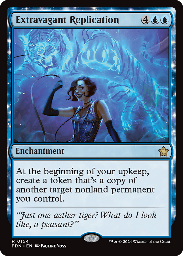 Extravagant Replication [Foundations] Magic: The Gathering