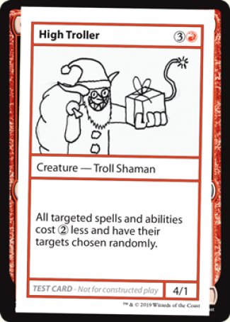 High Troller (2021 Edition) [Mystery Booster Playtest Cards] Magic: The Gathering