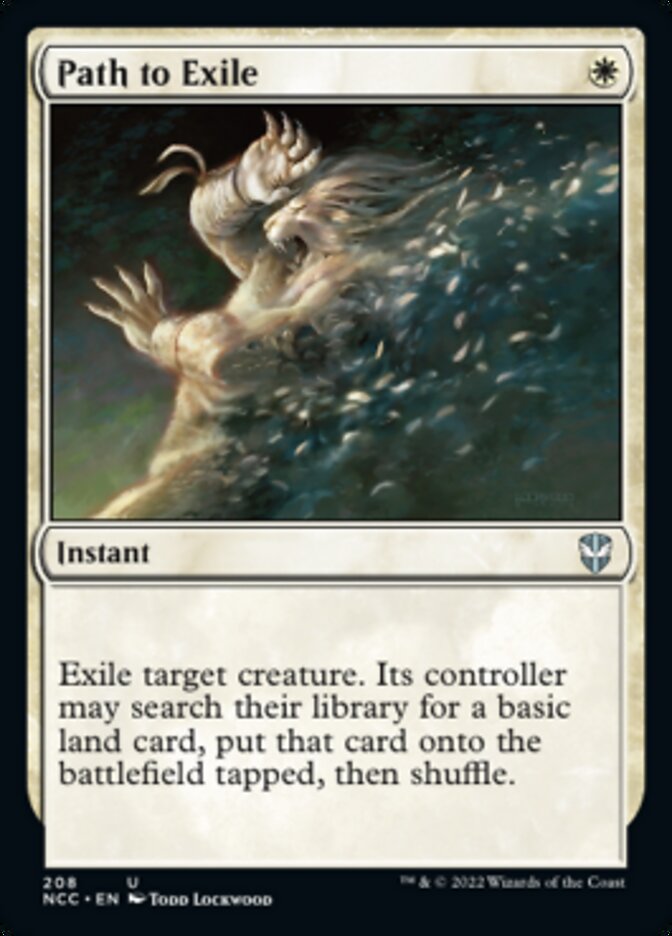 Path to Exile [Streets of New Capenna Commander] Magic: The Gathering